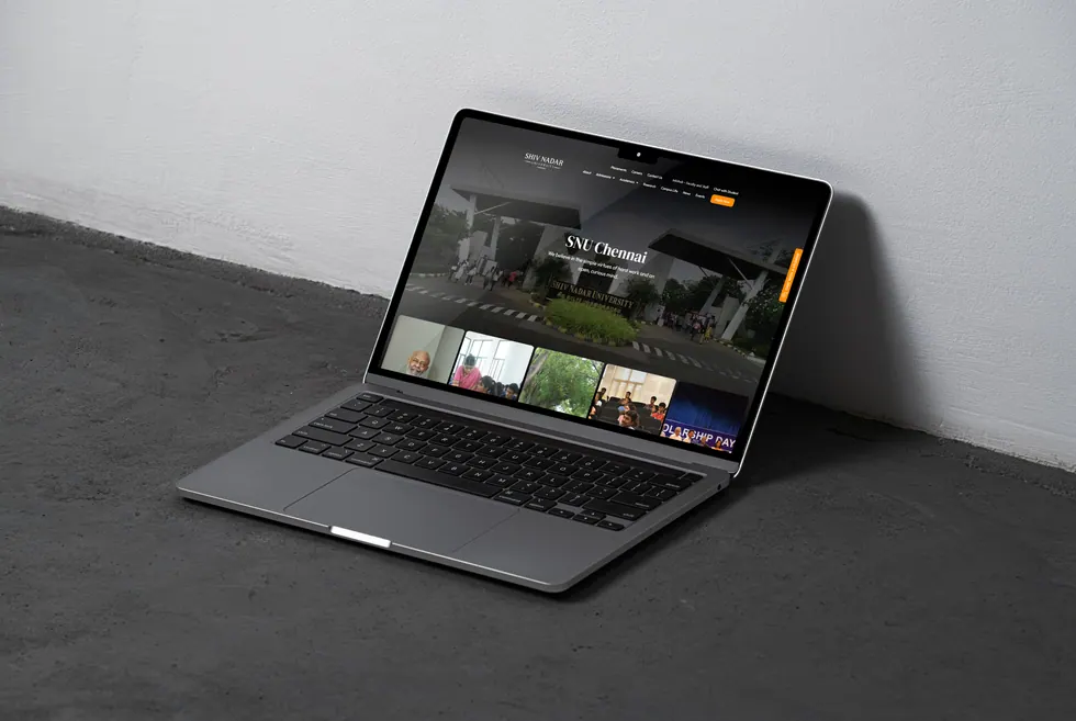 SSN Chennai website redesign case study